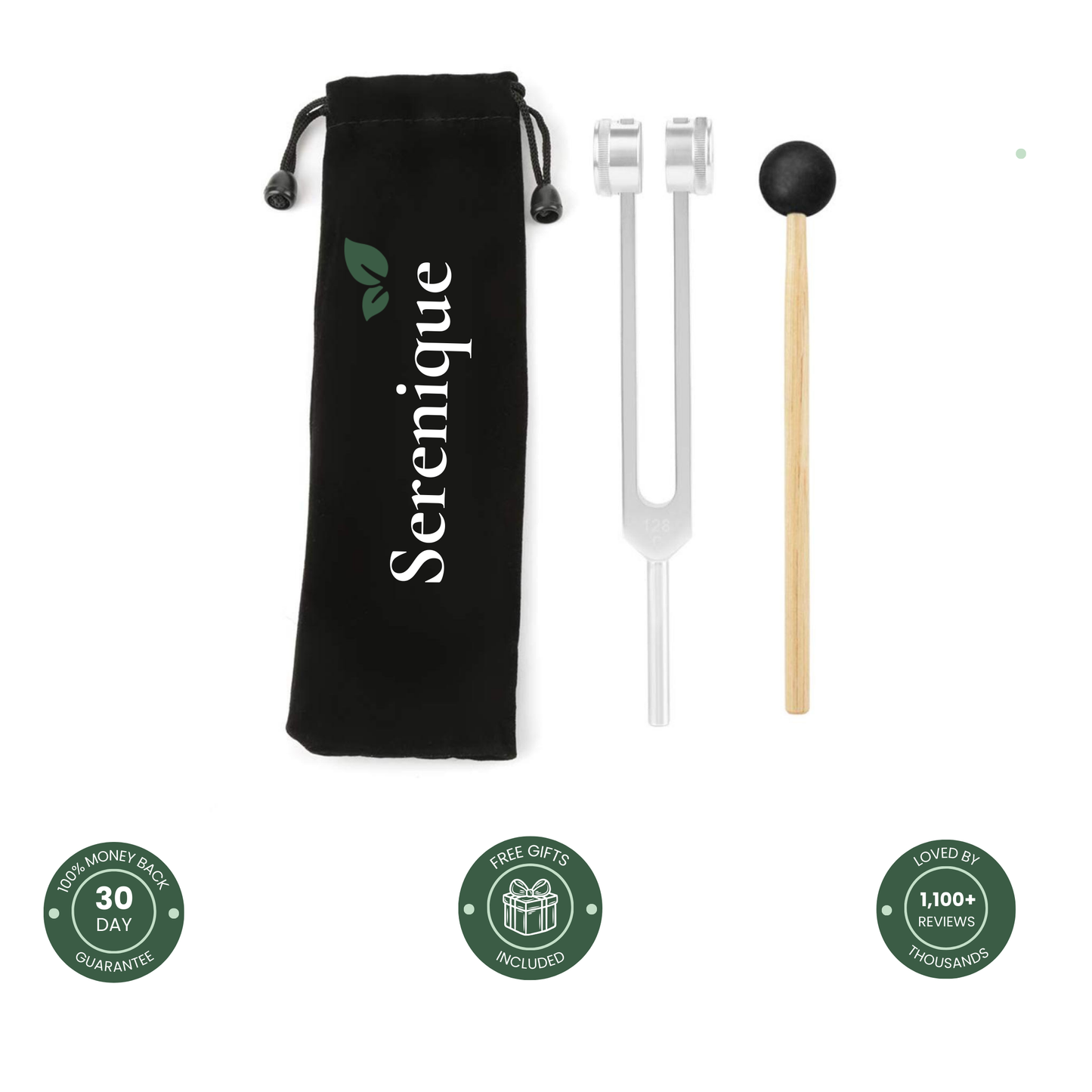 Serenique Essence™ | 128Hz Healing Fork Instrument